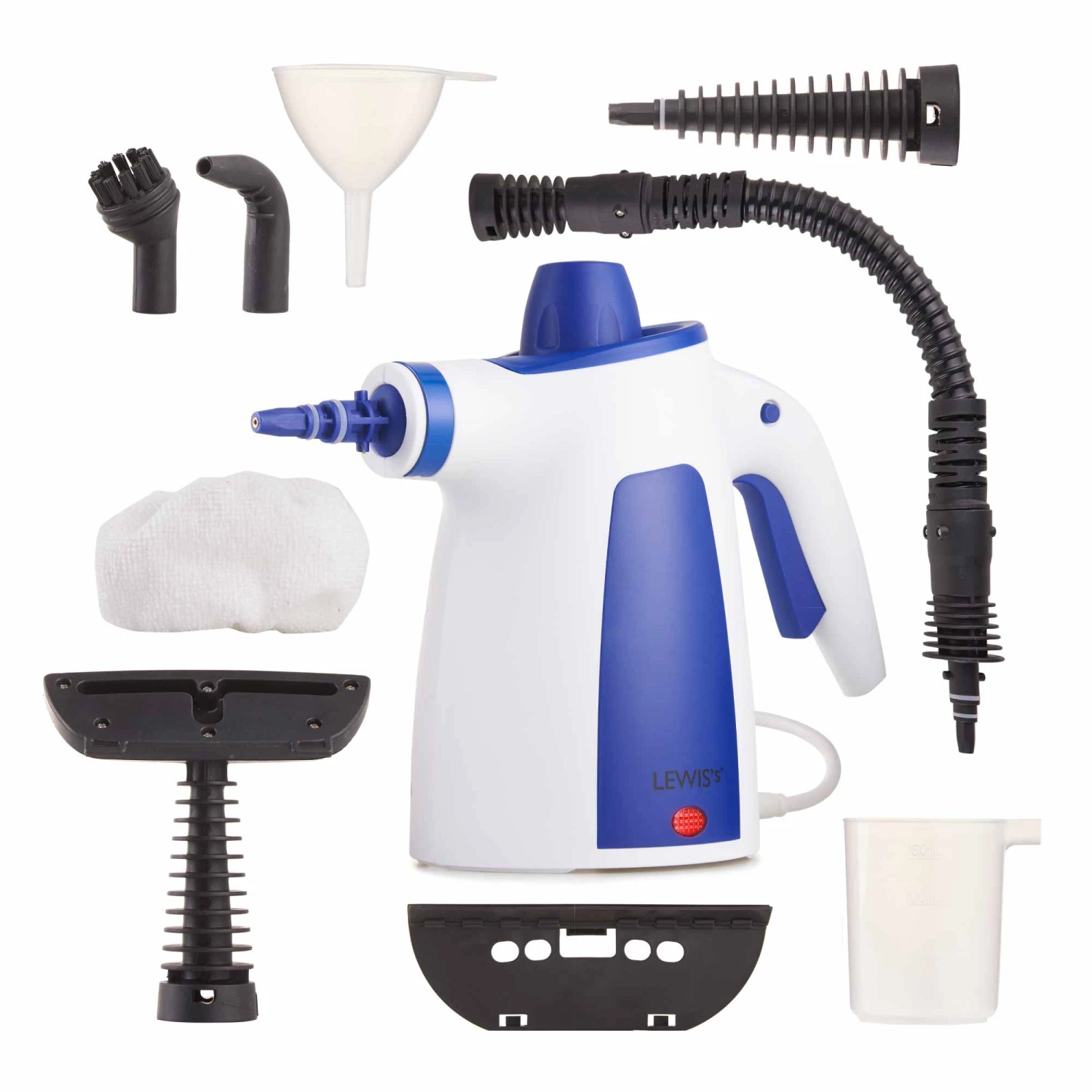 Lewis’s 10-In-1 Multi Functional Handheld Steamer For Home Cleaning, Multi Purpose Steamer For Windows, Kitchen, Bathrooms, Floors, Car Seats, Upholstery, Tiles 2 Lewis’s 10-In-1 Multi Functional Handheld Steamer For Home Cleaning, Multi Purpose Steamer For Windows, Kitchen, Bathrooms, Floors, Car Seats, Upholstery, Tiles - Image 2