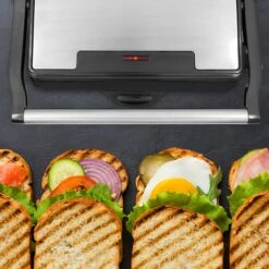 Quest Deluxe Health Grill & Panini Press Marble Coated - Silver 18 Quest Deluxe Health Grill & Panini Press Marble Coated - Silver -Home Furnishing Serie Shop 4329633 1