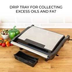Quest Deluxe Health Grill & Panini Press Marble Coated - Silver 16 Quest Deluxe Health Grill & Panini Press Marble Coated - Silver -Home Furnishing Serie Shop 4329633 11