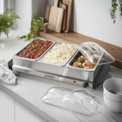 Lewis's Buffet Server Large 62.5 X 36.5 X 15.3cm 12 Lewis's Buffet Server Large 62.5 X 36.5 X 15.3cm -Home Furnishing Serie Shop 4354956 IMAGE 5