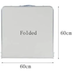 Silver & Stone Outdoor Folding Camping Table 1.2m 4ft -Home Furnishing Serie Shop 4468486 4