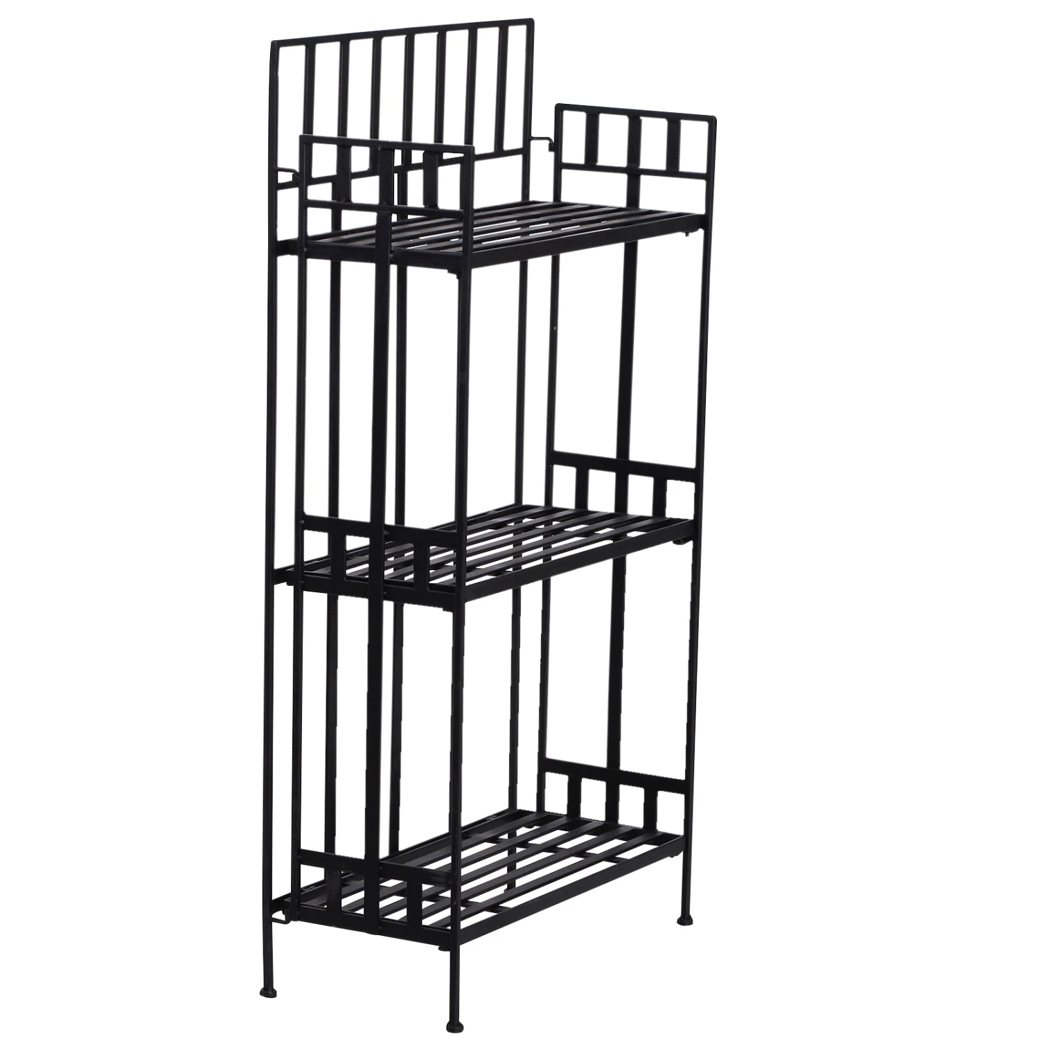 Outsunny Portable 3-Tier Plant Stand 7 Outsunny Portable 3-Tier Plant Stand - Image 7