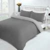 Lewis's Supersoft Reversible Bed In A Bag - Charcoal / Grey