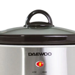 Daewoo Slow Cooker 3.5L - Stainless Steel -Home Furnishing Serie Shop 48546544