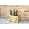 Forest Garden Linear Planter - Double 44cm(h) X 80cm(w) X 40cm(d)