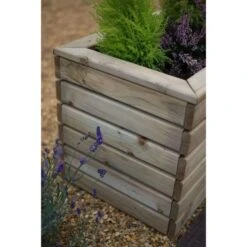Forest Garden Linear Planter - Double 44cm(h) X 80cm(w) X 40cm(d) -Home Furnishing Serie Shop 4937456 5