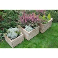 Forest Garden Kendal Square Planter - Set Of 3 6 Forest Garden Kendal Square Planter - Set Of 3 -Home Furnishing Serie Shop 4937524 2