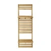 Forest Garden Slatted Wall Planter Trellis 2 Shelf 180cm(h) X 60cm(w) X 3.5cm(d)