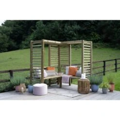 Forest Garden Firenze Corner Arbour 10 Forest Garden Firenze Corner Arbour -Home Furnishing Serie Shop 4937852 1