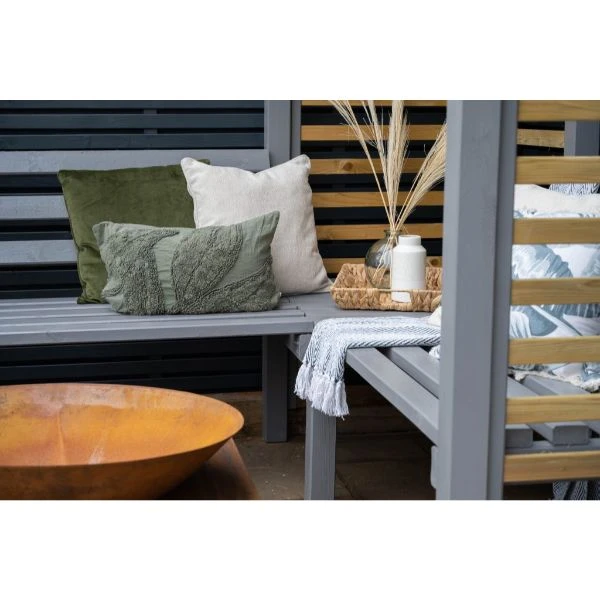 Forest Garden Firenze Corner Arbour 3 Forest Garden Firenze Corner Arbour - Image 3