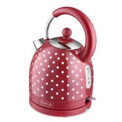 Kalorik Dome Kettle 3000W - Red Polka Dot
