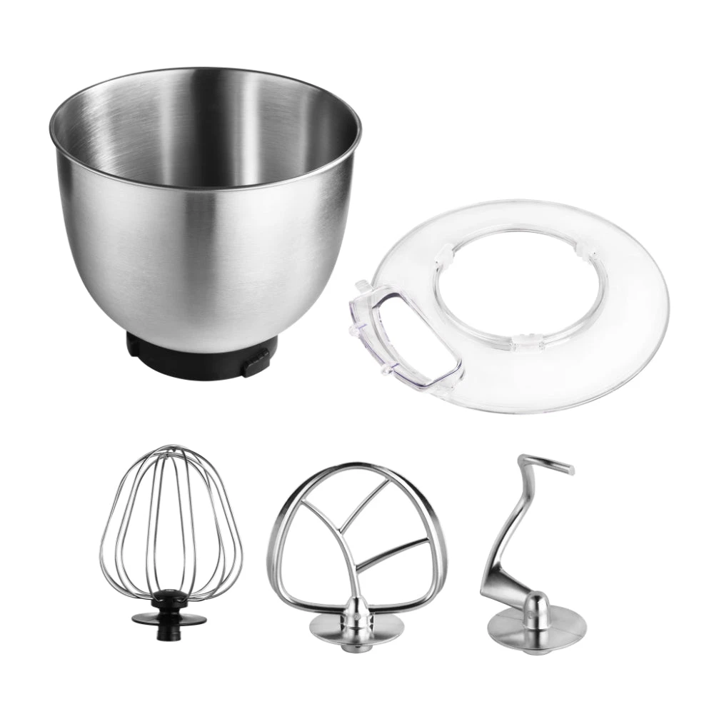 Kalorik Vintage Polkadot Stand Mixer 1000W 5L - Mint & White - Image 3