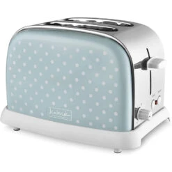 Kalorik Toaster 2 Slice 850w - Vintage Polkadot Shutter Green