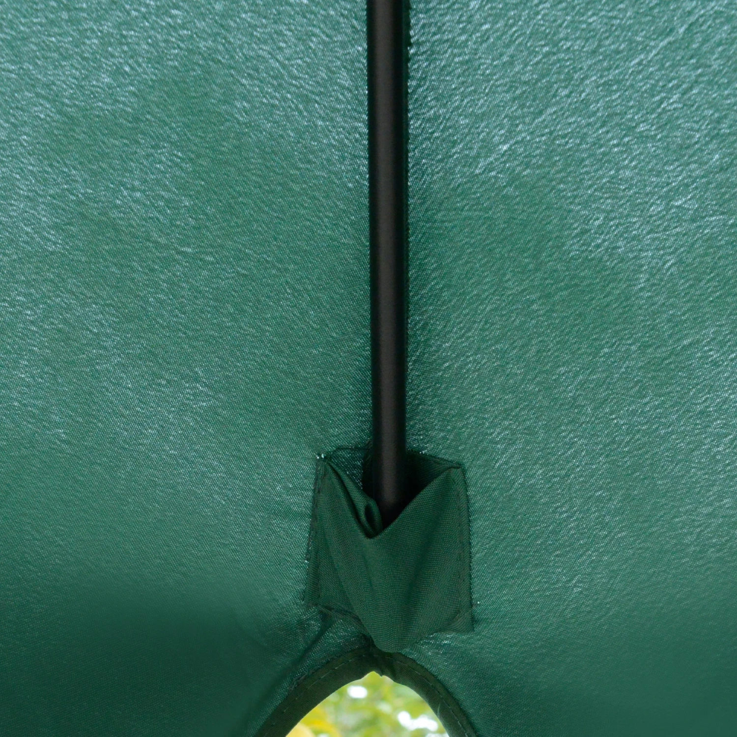 Outsunny Patio Umbrella Green 8 Outsunny Patio Umbrella Green - Image 8