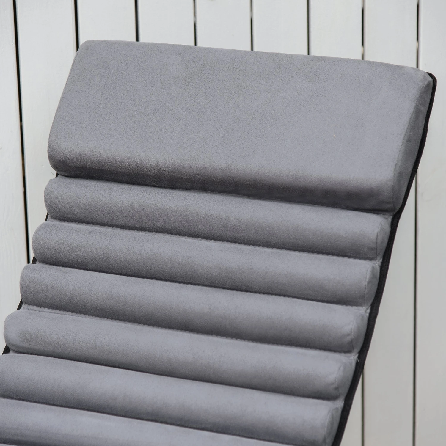 Outsunny Rocking Chair - Grey 8 Outsunny Rocking Chair - Grey - Image 8