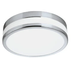 EGLO Palermo Ceiling & Wall Light - Chome & White -Home Furnishing Serie Shop 5046553 EGLO Palermo Ceiling Wall Light Chome White 5