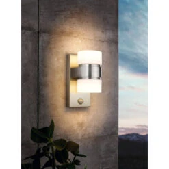 EGLO Atollari Exterior Wall Light - Silver 8 EGLO Atollari Exterior Wall Light - Silver -Home Furnishing Serie Shop 5046621 EGLO Atollari Exterior Wall Light Silver 1