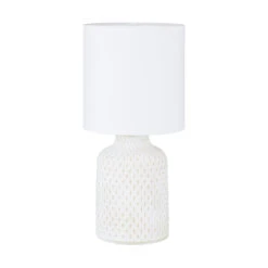 EGLO Bellariva Table Lamp - Crème & White