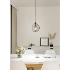Home Furnishing Serie Shop -Home Furnishing Serie Shop 5046959 EGLO Ariscani Pendant Light Black 2