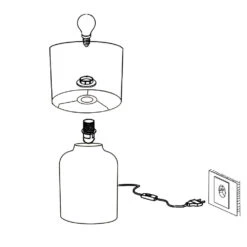 EGLO Bellariva Table Lamp - Grey 11 EGLO Bellariva Table Lamp - Grey -Home Furnishing Serie Shop 5046973 EGLO Bellariva Table Lamp Grey 4