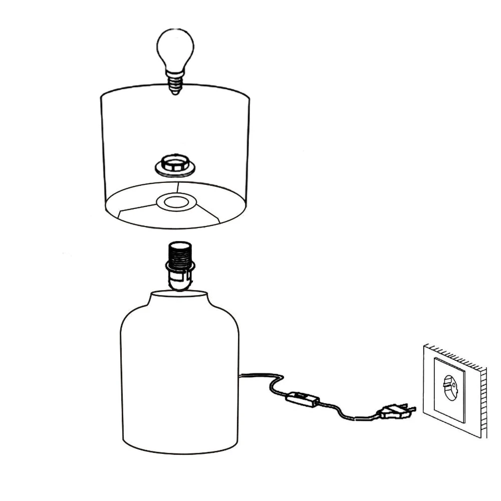 EGLO Bellariva Table Lamp - Grey 6 EGLO Bellariva Table Lamp - Grey - Image 6