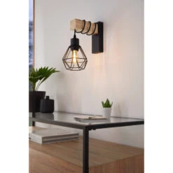 EGLO Townshend Industrial Wall Light - Black 6 EGLO Townshend Industrial Wall Light - Black -Home Furnishing Serie Shop 5047109 EGLO Townshend Industrial Wall Light Black 3