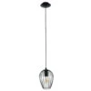 EGLO Newtown Vintage Pendant Light In Cage - Black