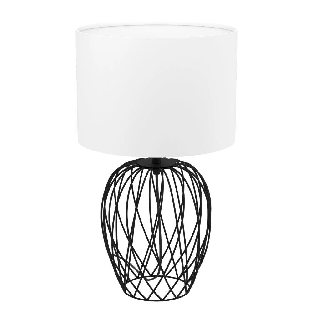 EGLO Nimlet Table Lamp - Black & White 1 EGLO Nimlet Table Lamp - Black & White