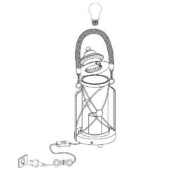 EGLO Bradford Vintage Nautical Table Lamp - Black 9 EGLO Bradford Vintage Nautical Table Lamp - Black -Home Furnishing Serie Shop 5047444 EGLO Bradford Vintage Nautical Table Lamp Black 5