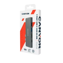 Canyon Thunderbolt Docking Station For Macbook 7-in-1 - Space Grey -Home Furnishing Serie Shop 59284