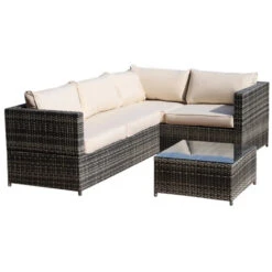 Outsunny Rattan Corner Sofa Set With Coffee Table - Beige 26 Outsunny Rattan Corner Sofa Set With Coffee Table - Beige -Home Furnishing Serie Shop 5kW98a180700d2d5b jpg