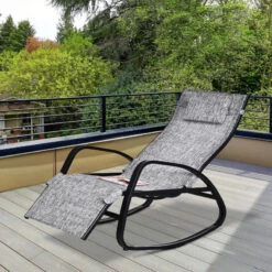 Outsunny Rocking Chair - Light Grey 20 Outsunny Rocking Chair - Light Grey -Home Furnishing Serie Shop 60i6ff188d8788b14 jpg