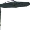 Silver & Stone Parasol Large Hanging Parasol 3m - Charcoal