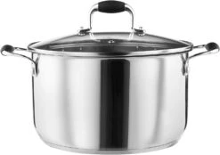 Lewis's Stainless Steel Stockpot 24cm With Glass Lid - Silver 11 Lewis's Stainless Steel Stockpot 24cm With Glass Lid - Silver -Home Furnishing Serie Shop 61Y3kR8LnAL. AC SL1500