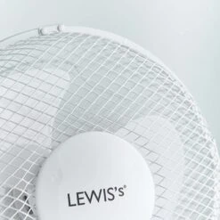 Lewis's 9 Inch Desk Fan - White -Home Furnishing Serie Shop 61n9FA6DEKS. AC SL1500