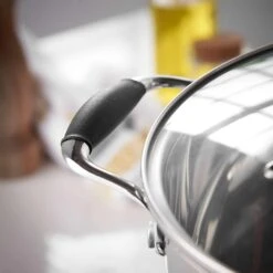 Lewis's Stainless Steel Stockpot 24cm With Glass Lid - Silver 13 Lewis's Stainless Steel Stockpot 24cm With Glass Lid - Silver -Home Furnishing Serie Shop 61t rTHJc0L. AC SL1500