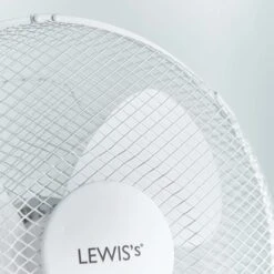 Lewis's 12 Inch Tabletop Desk Fan - White -Home Furnishing Serie Shop 71STQAFmn7S. AC SL1500