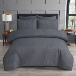 Opus Leaf Pinsonic Duvet Set - Charcoal 13 Opus Leaf Pinsonic Duvet Set - Charcoal -Home Furnishing Serie Shop 7 11c65669 5a12 4b13 b5f7 08bb52fa50ec