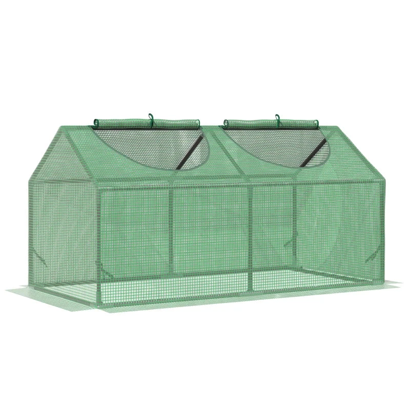 Outsunny Mini Greenhouse 119 X 60 X 60 Cm - Green 1 Outsunny Mini Greenhouse 119 X 60 X 60 Cm - Green
