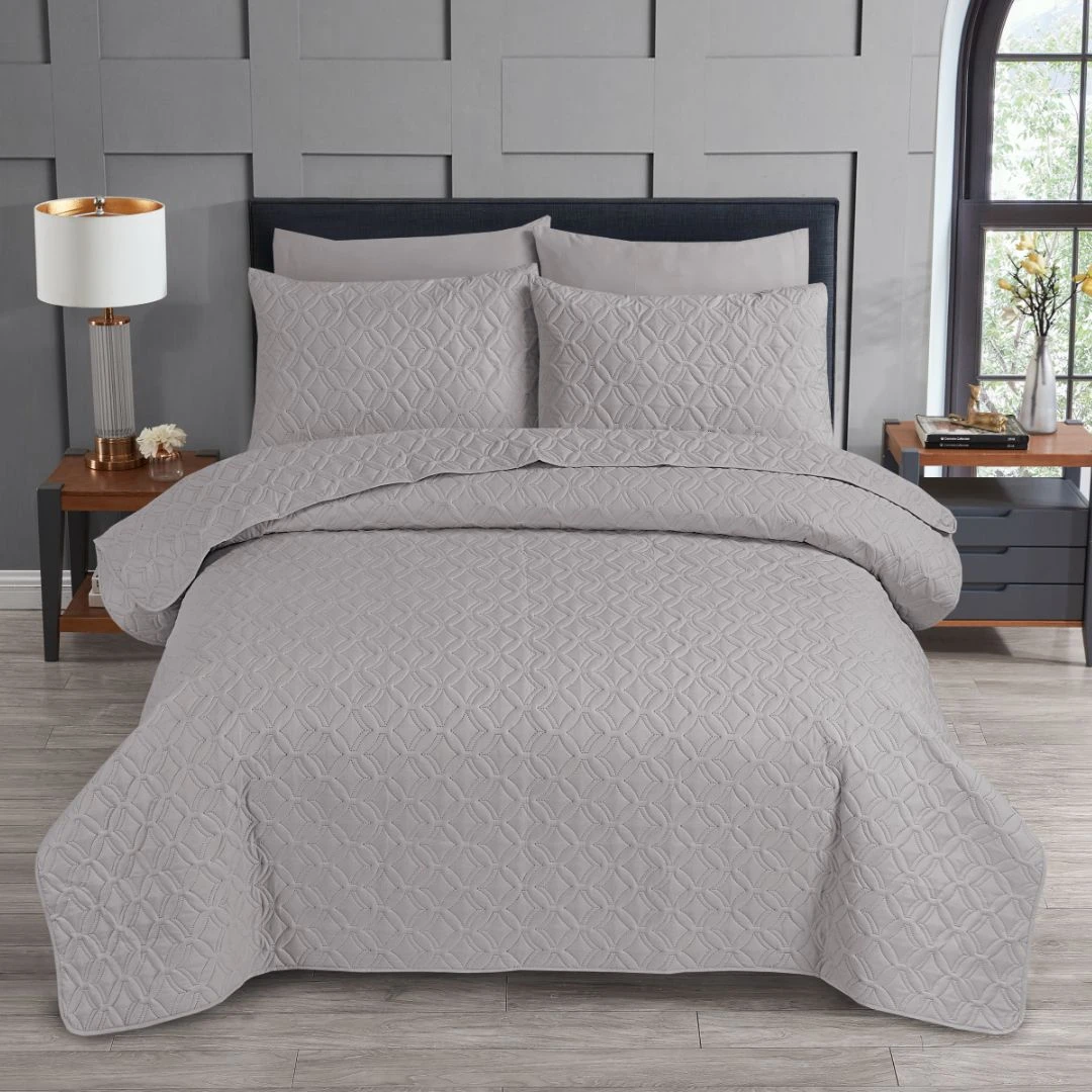 Opus Geo Pinsonic Duvet Set - Ecru 8 Opus Geo Pinsonic Duvet Set - Ecru - Image 8