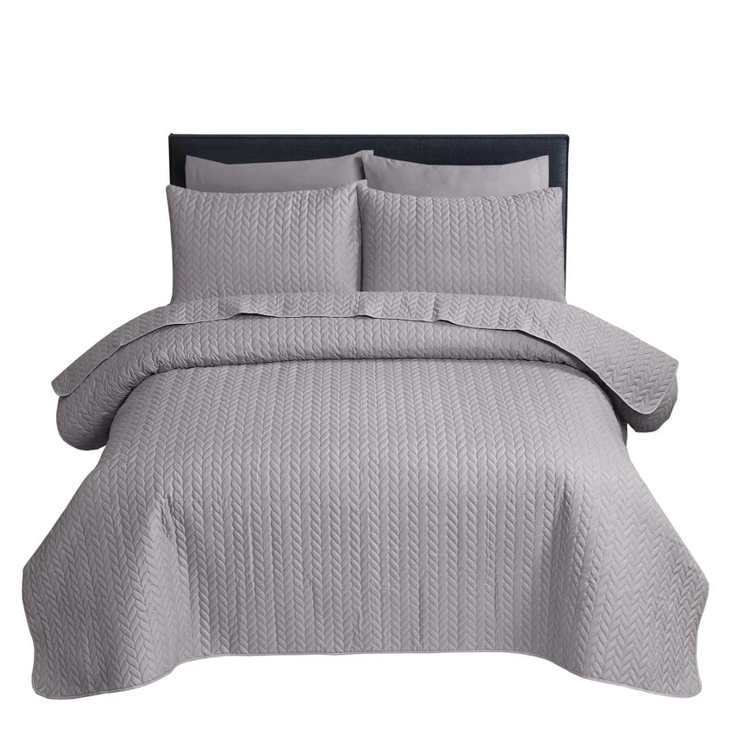 Opus Leaf Pinsonic Duvet Set - Ecru 7 Opus Leaf Pinsonic Duvet Set - Ecru - Image 7