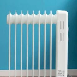 HOMCOM 2180W Oil Filled Radiator, 9 Fins, Portable Heater W/ Timer, Thermostat Control -Home Furnishing Serie Shop 8d96590dac6f8a88c0824be54344b7f4