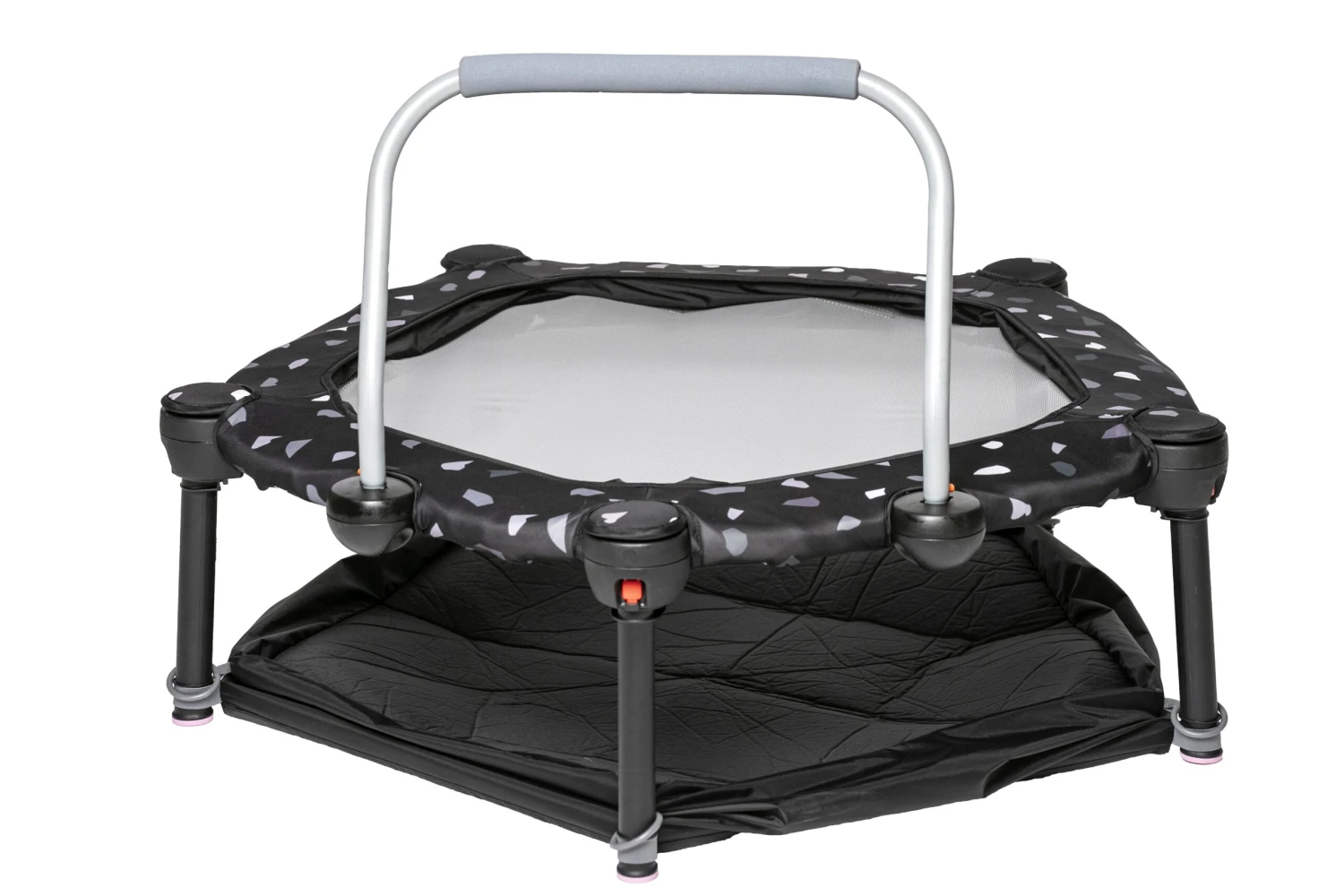 Okiedog 3-in-1 Trampoline - Black 1 Okiedog 3-in-1 Trampoline - Black