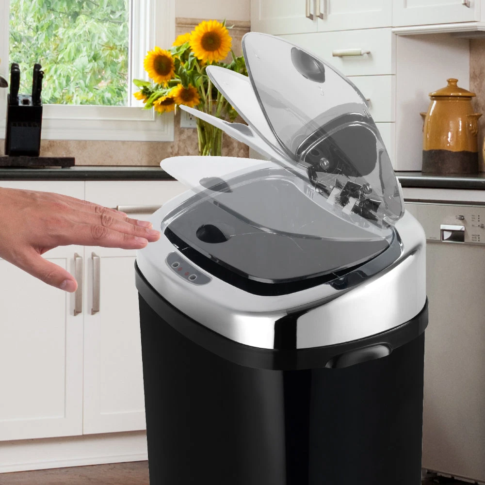 Morphy Richards Square Sensor Bin 50L - Black 4 Morphy Richards Square Sensor Bin 50L - Black - Image 4