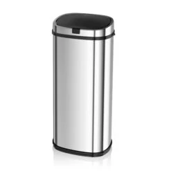 Morphy Richards Square Sensor Bin 50L - Steel