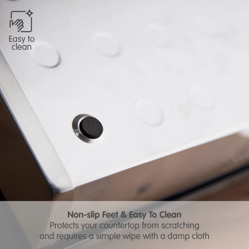 Morphy Richards Dimensions Roll Top Bread Bin - White 6 Morphy Richards Dimensions Roll Top Bread Bin - White - Image 6