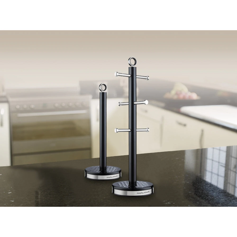 Morphy Richards Dimensions 6 Cup Mug Tree - Black 4 Morphy Richards Dimensions 6 Cup Mug Tree - Black - Image 4