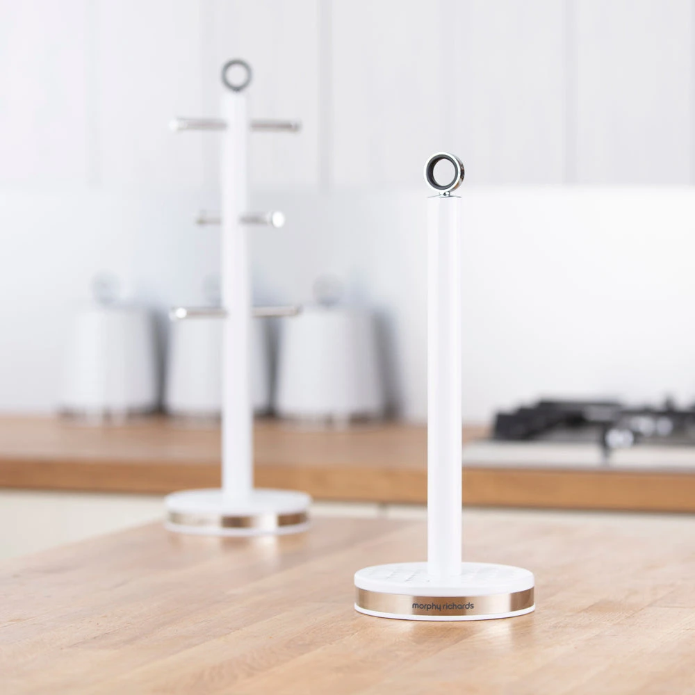 Morphy Richards Dimensions Towel Pole - White 2 Morphy Richards Dimensions Towel Pole - White - Image 2