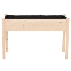 Outsunny Fir Wood Non-Woven Fabric Planting Bed 122.5Lx56.5Wx76H Cm -Home Furnishing Serie Shop 9MEd4d17f631a7f26 jpg