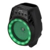 Akai Vibes 4inch Portable LED Party Speaker Black